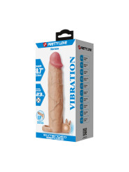 PRETTY LOVE - XERXES FUNDA PARA PENE CON ESTIMULADOR DE CLÍTORIS Y VIBRACIÓN
