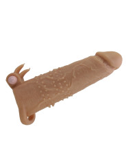 PRETTY LOVE - QUILLON FUNDA PARA PENE CON ESTIMULADOR DE CLÍTORIS Y VIBRACIÓN