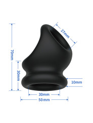 CRAZY BULL - OBERON ANILLO DE SOPORTE PARA PENE Y TESTÍCULOS