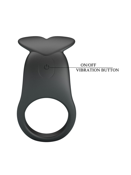 PRETTY LOVE - CARLTON ANILLO PARA PENE CON ESTIMULADOR DE CLÍTORIS