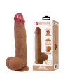 PRETTY LOVE - ORTON DILDO REALÍSTICO CON VENTOSA 23.5 CM -Ø- 4.9 CM