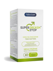 Super Orgasm Stop – Cápsulas Naturales para el Control de la Eyaculación y Mayor Resistencia Sexual