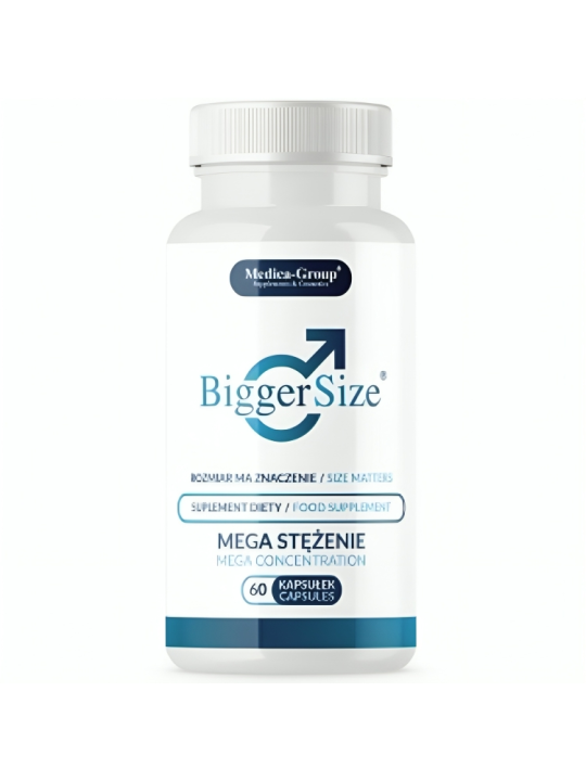 BiggerSize – Complemento Alimenticio Natural para Potenciar la Vitalidad y la Energía Masculina
