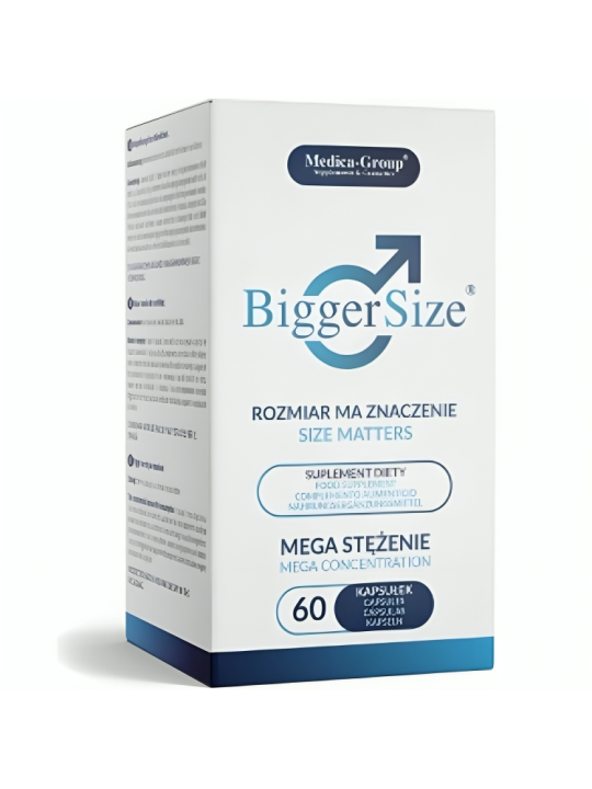 BiggerSize – Complemento Alimenticio Natural para Potenciar la Vitalidad y la Energía Masculina