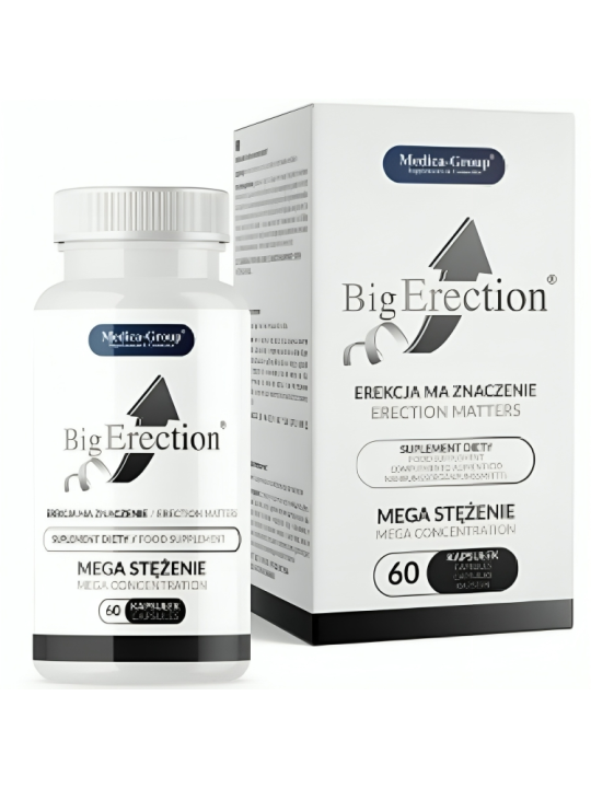 Big Erection – Complemento Alimenticio Natural para la Vitalidad Masculina y el Rendimiento Íntimo