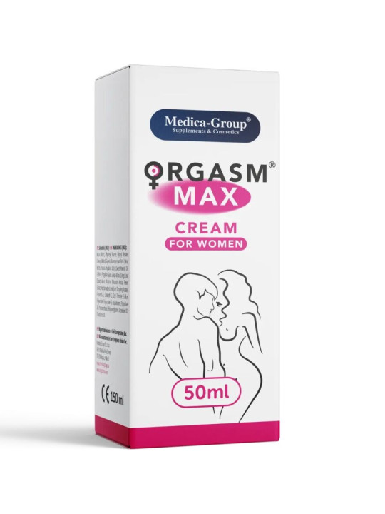 MEDICA GROUP - ORGASM MAX CREMA ÍNTIMA PARA MUJER 50 ML