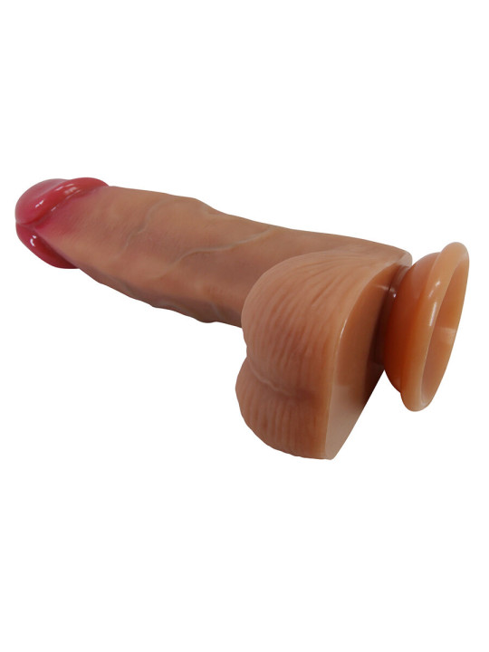 PRETTY LOVE - DUVALL DILDO REALÍSTICO CON VENTOSA 19.3 CM -Ø- 4.5 CM
