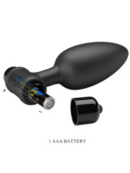MR PLAY - PLUG ANAL SUPER POWER CON VIBRACIÓN