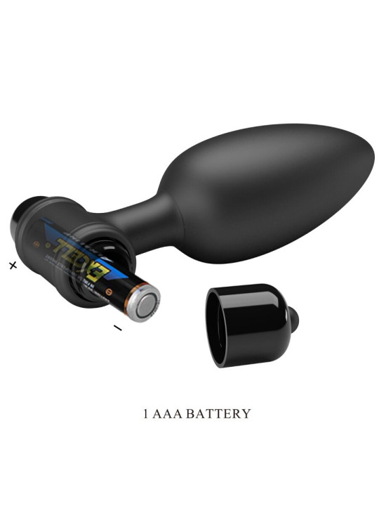 MR PLAY - PLUG ANAL SUPER POWER CON VIBRACIÓN