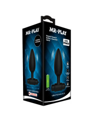 MR PLAY - PLUG ANAL SUPER POWER CON VIBRACIÓN