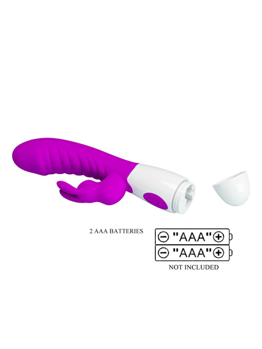 PRETTY LOVE - NAUGHTY BUNNY VIBRADOR MORADO