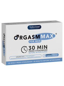 Orgasm Max For Men – Complemento Alimenticio Natural para Potenciar la Vitalidad y el Rendimiento Sexual Masculino