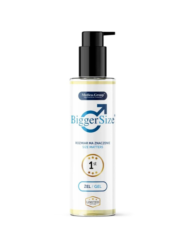 MEDICA GROUP - BIGGER SIZE GEL ÍNTIMO PARA HOMBRE 150 ML