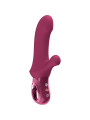 FUN FACTORY - BI STRONIC CURVE CONEJO ESTIMULADOR DE EMPUJE BURDEOS