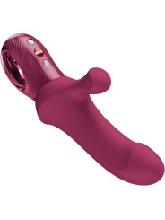 FUN FACTORY - BI STRONIC CURVE CONEJO ESTIMULADOR DE EMPUJE BURDEOS