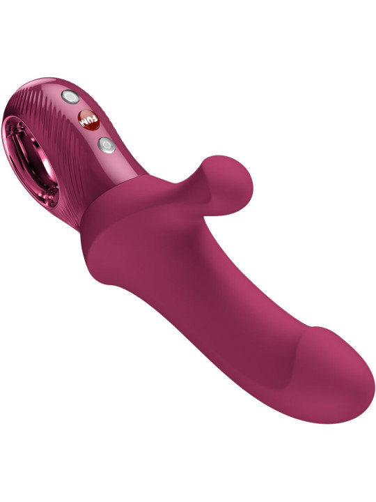 FUN FACTORY - BI STRONIC CURVE CONEJO ESTIMULADOR DE EMPUJE BURDEOS