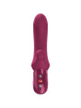 FUN FACTORY - BI STRONIC CURVE CONEJO ESTIMULADOR DE EMPUJE BURDEOS