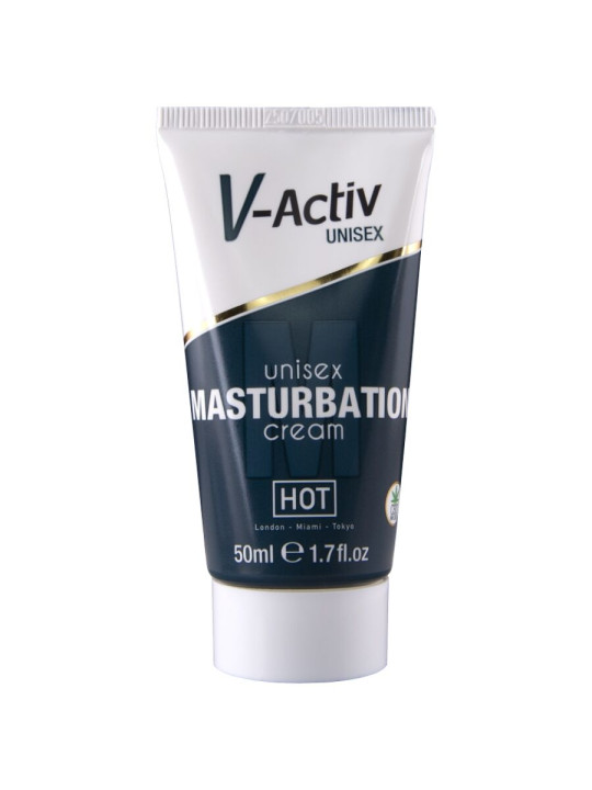HOT - CREMA DE MASTURBACIÓN CON CBD - UNISEX 100 ML