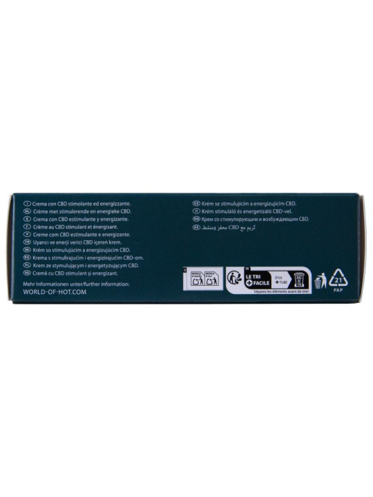 HOT - CREMA DE MASTURBACIÓN CON CBD - UNISEX 100 ML