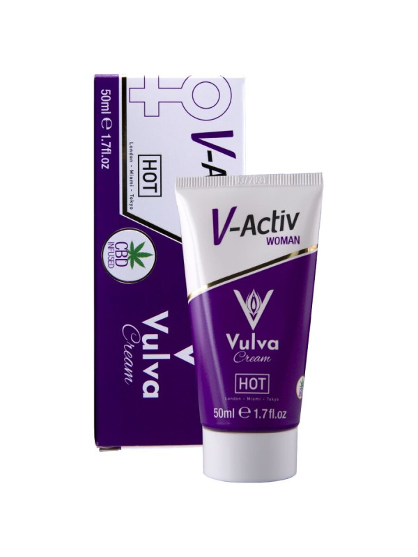 HOT - CREMA PARA VULVA CON CBD 50 ML