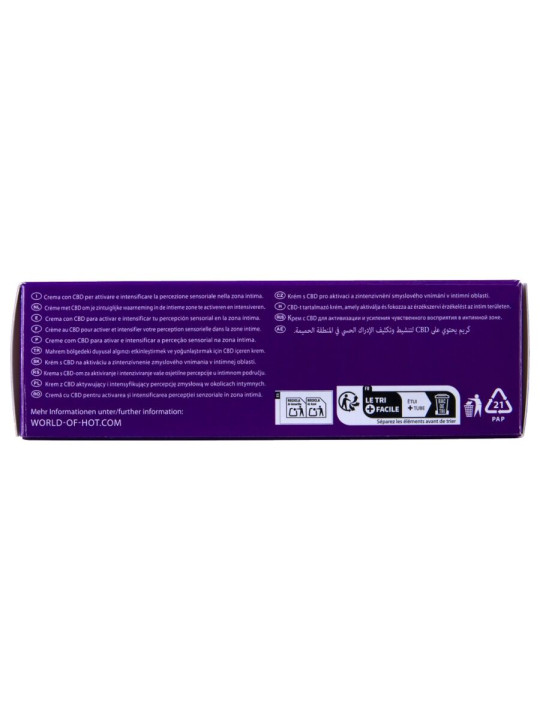HOT - CREMA PARA VULVA CON CBD 50 ML