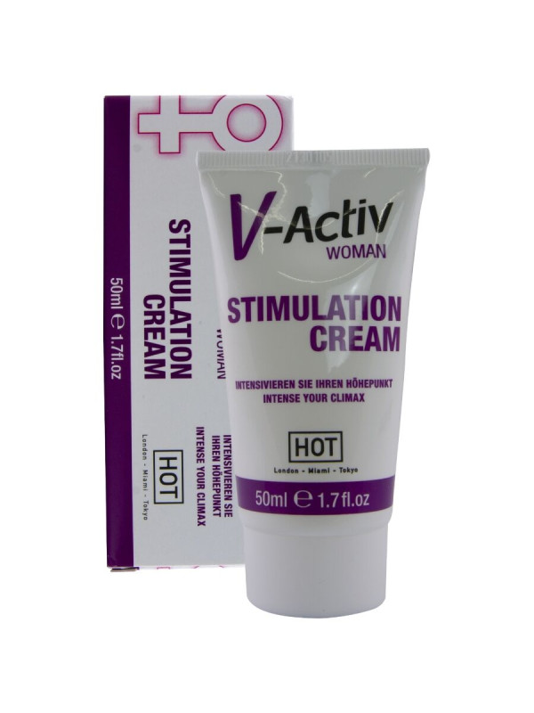 HOT - V-ACTIV CREMA ESTIMULANTE PARA MUJER 50 ML
