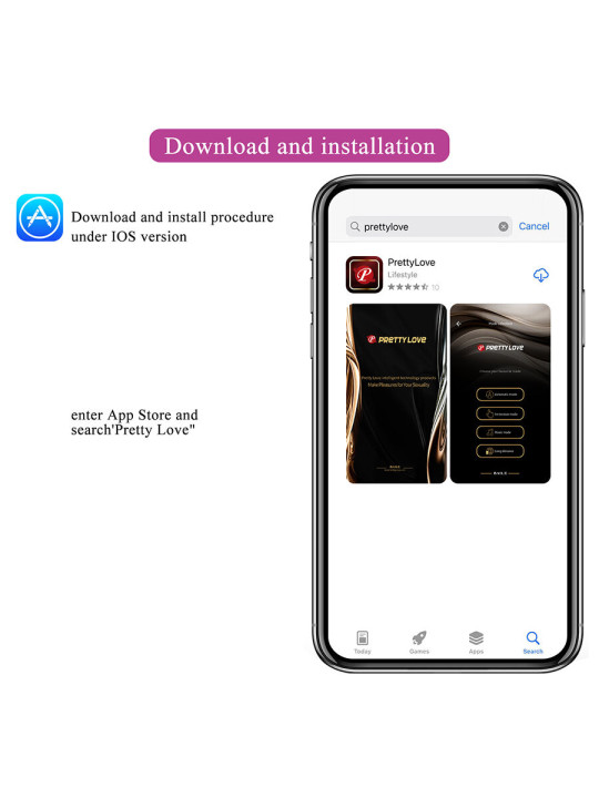 PRETTY LOVE - DORA VIBRADOR INVISIBLE CON APP GRATUITA