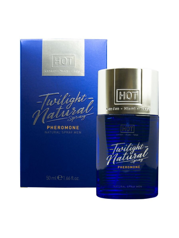 HOT - TWILIGHT SPRAY NATURAL CON FEROMONAS HOMBRE 50 ML