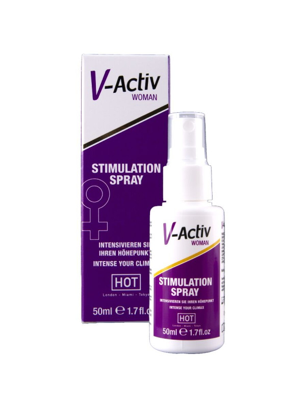 HOT - V-ACTIV SPRAY ESTIMULANTE PARA MUJER 50 ML