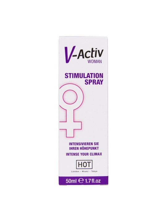 HOT - V-ACTIV SPRAY ESTIMULANTE PARA MUJER 50 ML