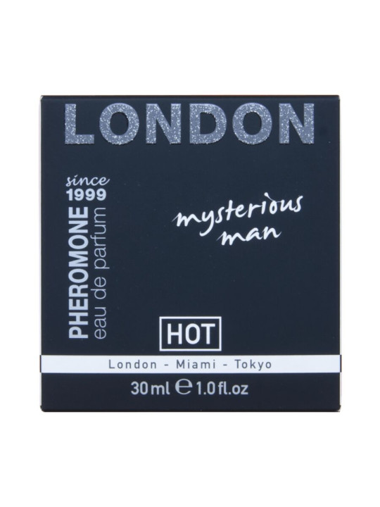 HOT - PERFUME CON FEROMONAS LONDON MYSTERIOUS HOMBRE 30 ML