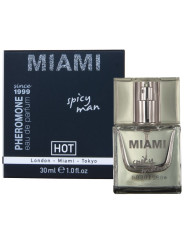 HOT - PERFUME CON FEROMONAS MIAMI SPICY HOMBRE 30 ML