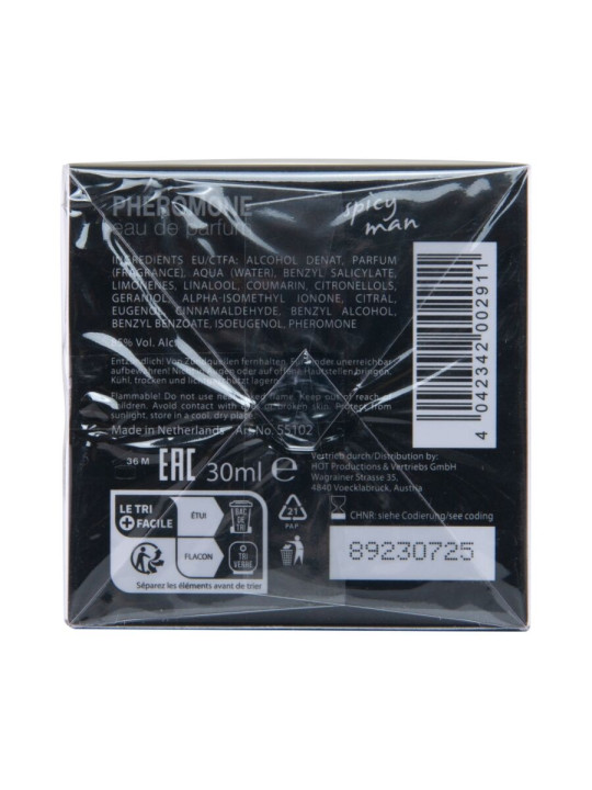 HOT - PERFUME CON FEROMONAS MIAMI SPICY HOMBRE 30 ML