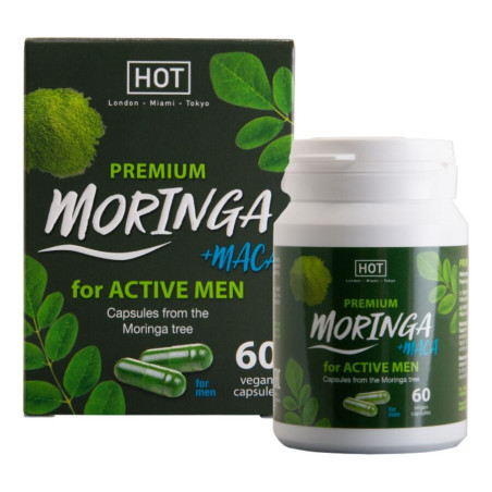 HOT - MORINGA MEN CÁPSULAS HOMBRE 60 UNIDADES