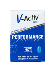 HOT - V-ACTIV CÁPSULAS HOMBRE 20 UNIDADES