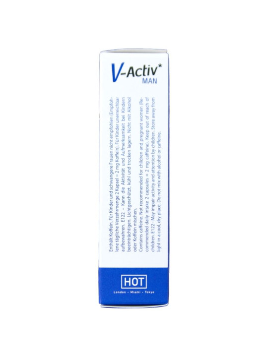HOT - V-ACTIV CÁPSULAS HOMBRE 20 UNIDADES