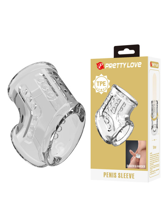 PRETTY LOVE - FUNDA CORTA PARA PENE TRANSAPARENTE