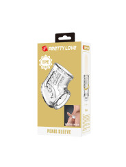 PRETTY LOVE - FUNDA CORTA PARA PENE TRANSAPARENTE