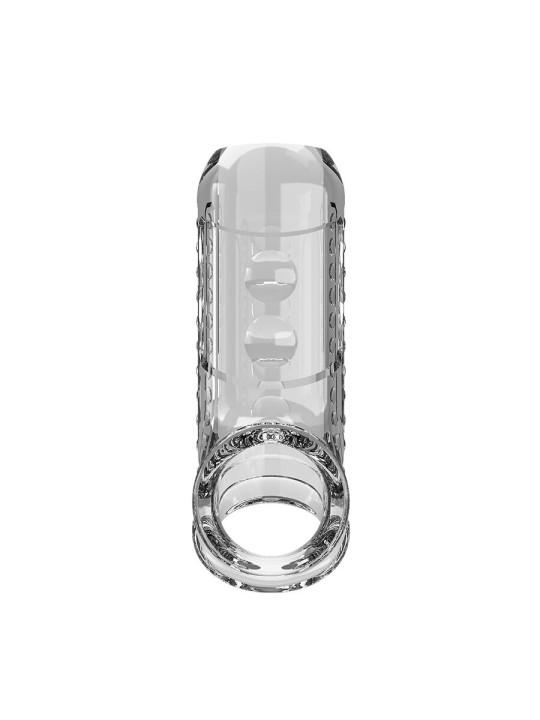 PRETTY LOVE - FUNDA PARA PENE TEXTURIZADA TRANSPARENTE