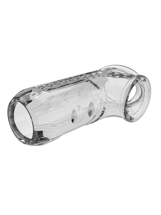 PRETTY LOVE - FUNDA PARA PENE TEXTURIZADA TRANSPARENTE