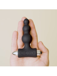 ROCKS- OFF - PETITE SENSATIONS BUBBLES PLUG ANAL VIBRADOR NEGRO