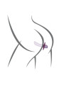 ROCKS- OFF - QUEST PROSTATE BULLET VIBRADOR PROSTÁTICO NEGRO