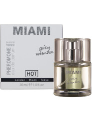 HOT - PERFUME CON FEROMONAS MIAMI SPICY MUJER 30 ML