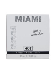 HOT - PERFUME CON FEROMONAS MIAMI SPICY MUJER 30 ML