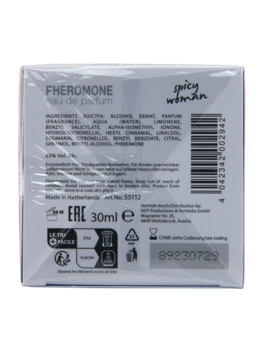 HOT - PERFUME CON FEROMONAS MIAMI SPICY MUJER 30 ML