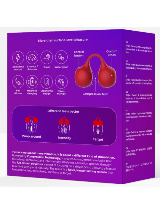 Snail Vibe Twinn: vibrador de dedo con dos motores