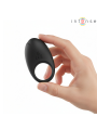 INTENSE - MERLOTTE ANILLO VIBRADOR CON ESTIMULACIÓN DE CLÍTORIS NEGRO