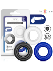 INTENSE - WICK SET DE 3 ANILLOS VARIOS COLORES