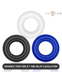 INTENSE - WICK SET DE 3 ANILLOS VARIOS COLORES