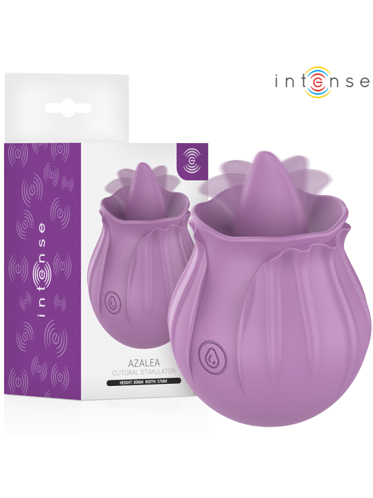 INTENSE - AZALEA FLOR ESTIMULADOR LENGUA BASE MAGNÉTICA